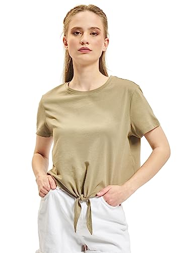 ONLY Women's ONLMAY S/S Short Knot TOP JRS T-Shirt, Mermaid, XL