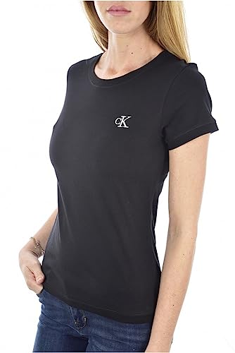 Calvin Klein Jeans Topy z dzianiny S/S, Ck czarny, XXL