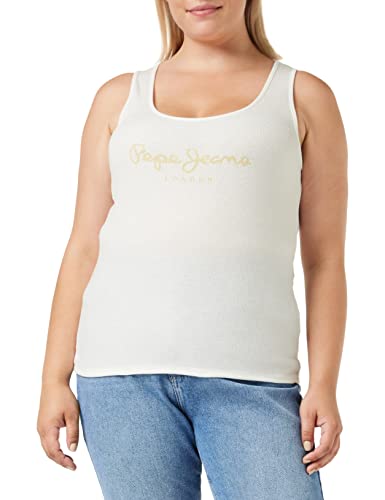 Pepe Jeans Dunia N koszulka damska, 803off Biały., XS
