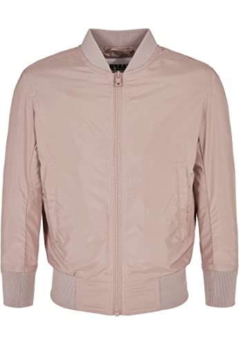 Urban Classics Dziewczęca kurtka Girls Light Bomber Jacket, lekka kurtka bomberka, z poliestru, dostępna w 2 kolorach, rozmiary 110/116-158/164, Duskrose, 146/152 cm