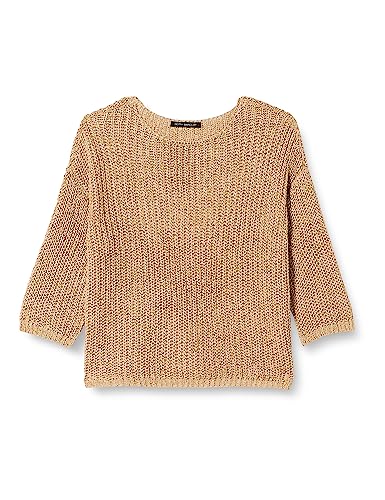 Betty Barclay Damski sweter z dzianiny 5917/1078, krótki rękaw 3/4, klasyczny beż, 46, klasyczny beżowy, 46