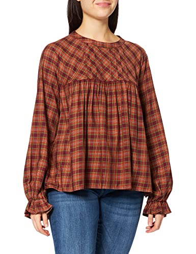 United Colors of Benetton Koszula męska, Tartan Rosso 910, M