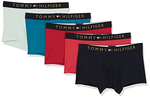 Tommy Hilfiger Męskie szorty, Bz/rosa/Bteal/Dst S/Br, XXL