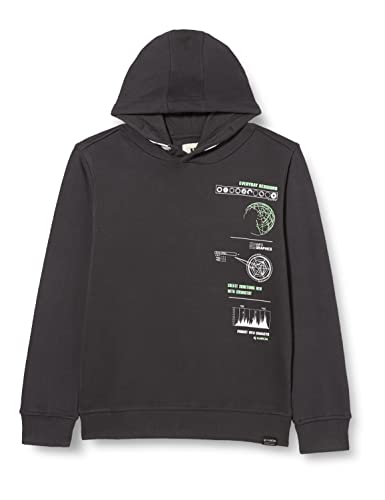 Garcia Kids Bluza chłopięca w kolorze ciemnoszarym, 152/158, ciemnoszary, 152
