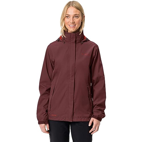 VAUDE Damska kurtka Escape Light, Ciemna wiśnia, 68