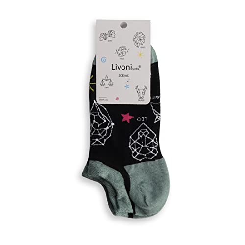 Livoni Zodiac-Low Socks 35-38, wielokolorowe, S, wielobarwny