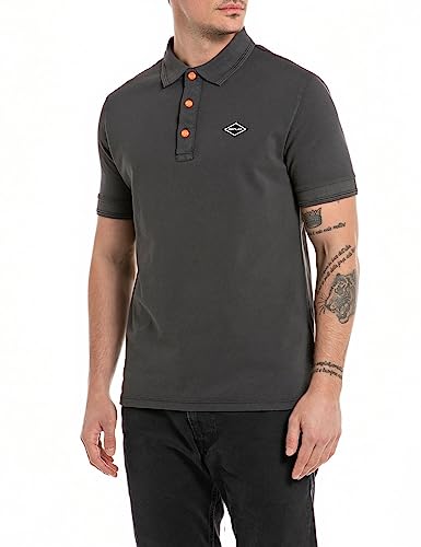 Replay Męska koszulka polo, Blackboard 099, XL