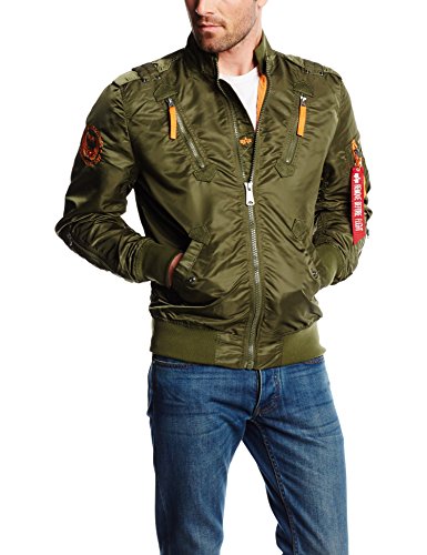 ALPHA INDUSTRIES Falcon II kurtka męska, Grün (Dark Green 257), XXL