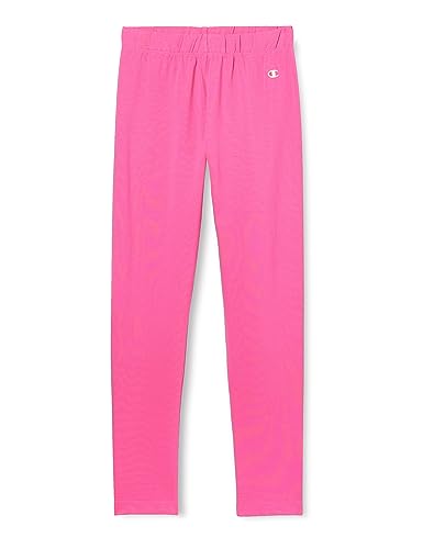 Champion Legacy Color Punch G-Cotton-Lycra Legginsy Dziewczyny i Dziewczyny, Fuksja, 11-12 lat