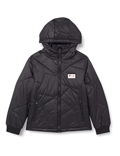 FILA Dziewczęca kurtka Trebinje Padded, Moonless Night, 146/152 cm