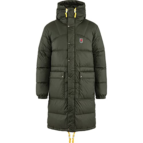 Fjällräven Męska kurtka Expedition Long Down Parka M Jack, Deep Forest, S, Deep Forest, S