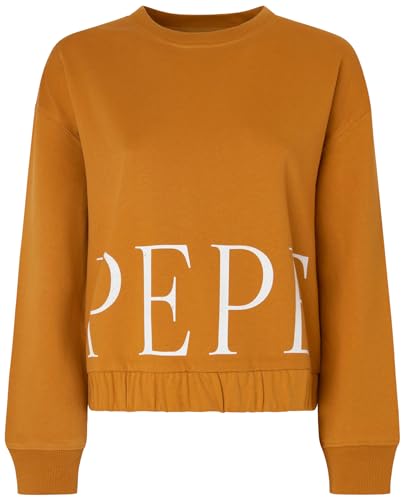 Pepe Jeans Bluza damska Victoria, Żółty (ochra żółta), XS