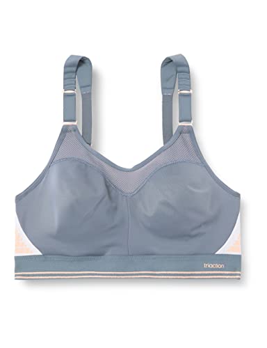 Triumph Damski biustonosz sportowy, Szary, 115E