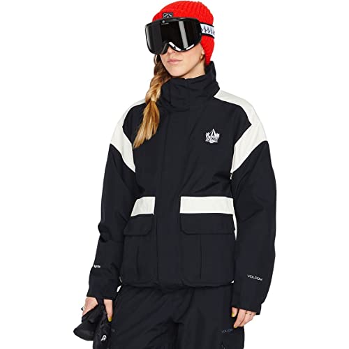 Volcom Damska kurtka Melancon Gore-tex Jacket, czarna, M, czarny, M