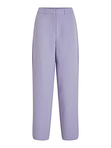 Vila Vikamma Hw Pant-Noos spodnie damskie, Sweet Lavender, 44