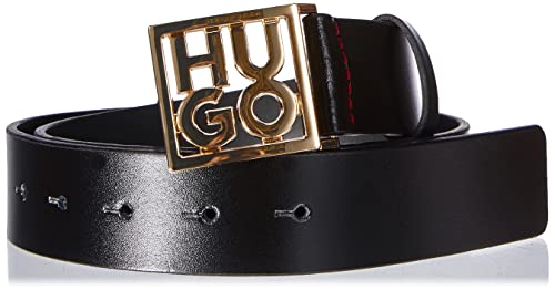 HUGO Pasek damski, Czarny2, 90