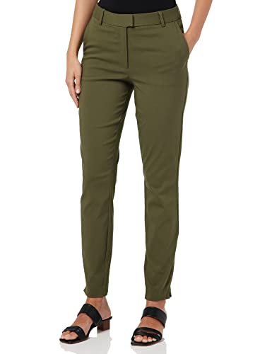 Vero Moda Damskie spodnie VMMILLE MR Slim Pant NOOS, Ivy Green, XL/34, zielony (Ivy Green), 34-XL