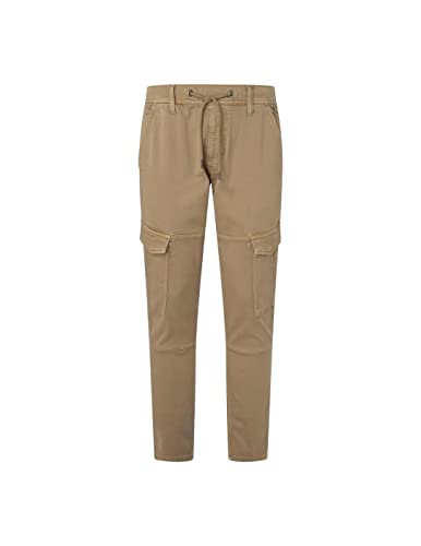 Pepe Jeans Spodnie męskie Jared, Brązowy (wielbłąd), 34W / 34L