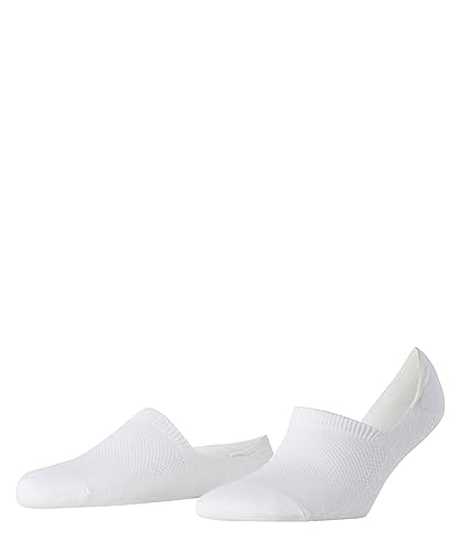 Burlington Kobiety Stopki Athleisure W IN Nylon niewidoczne jednokolorowe 1 Para, Biały (White 2000), 35-38