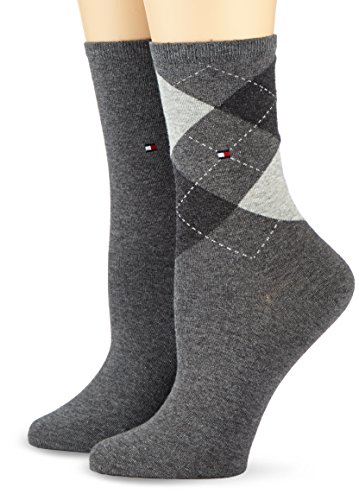 Tommy Hilfiger Skarpety (zestaw 2 sztuk) Damskie, Middle Grey Melange, 39-42 EU