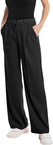 Replay Damskie spodnie Straight Fit, 098 BLACK, 28W