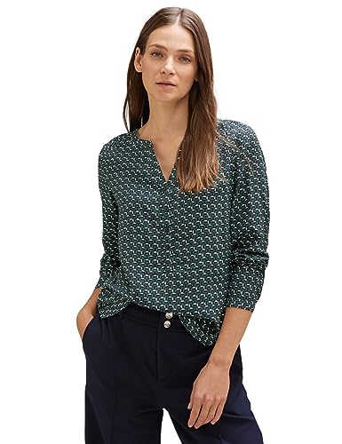 Street One Damska bluzka z wiskozy, Gentle Green, 34