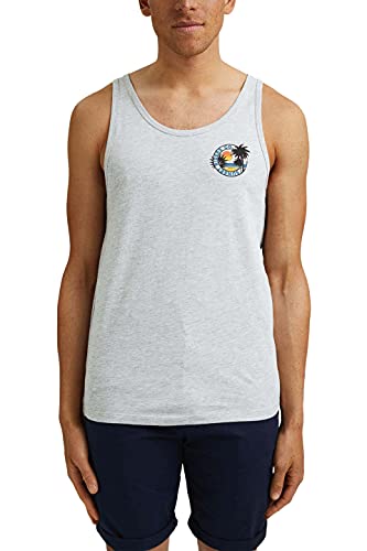 edc by ESPRIT Męski T-shirt, 044/jasnoszary 5, S