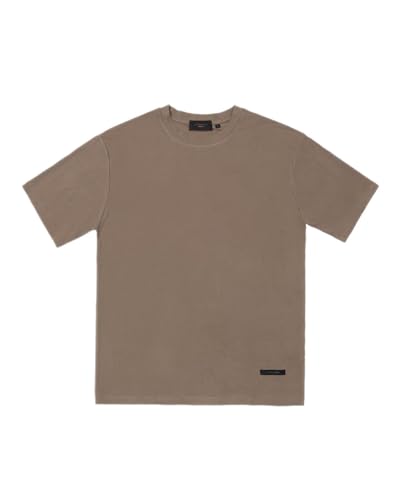 Gianni Lupo Męski t-shirt Glw505l, Moor, S/XXL, Moor, S-XXL