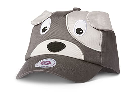 Affenzahn Unisex dziecięca czapka dla psa, szara, M, szary, m