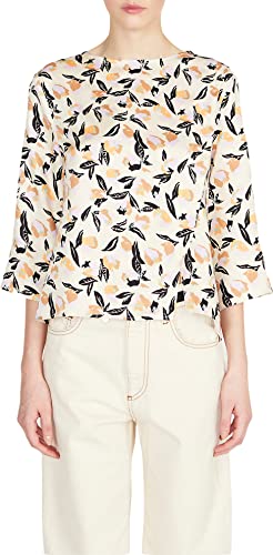 Sisley Womens 50NMLQ04D bluza damska, wielokolorowa, 77L, L, wielokolorowy 77l, L
