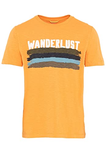 Camel Active Męski T-Shirt, Sun Orange, S