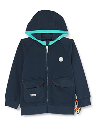Sigikid Chłopięca bluza z kapturem, granatowy, 110 cm