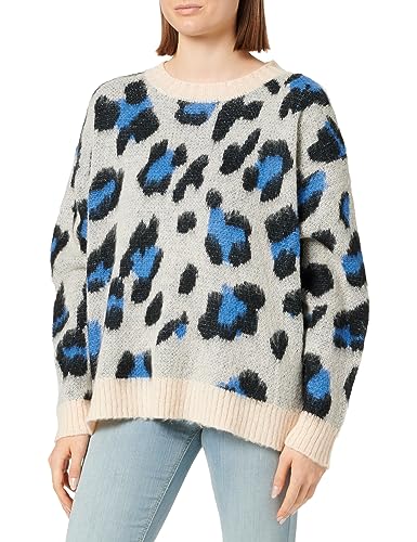 swirlie Sweter damski 77134127, wełniany biały, XS/S, biały (wollweiss), XS-S