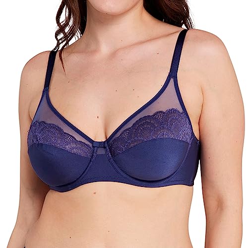 Biustonosz damski Sans Complexe So Feminine, Niebieska wstążka, 90E