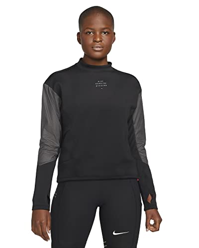 Nike Bluza damska Df Run Dvn czarny/szary (Iron Grey/Iron Grey/Blac) XL
