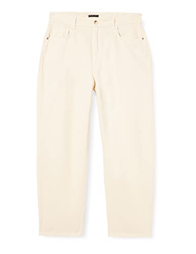 Sisley Jeansy damskie, Creamy White Denim 0m5, 33