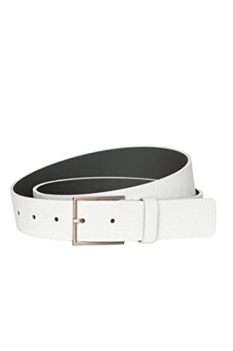 BOSS Pasek męski, White100, 80