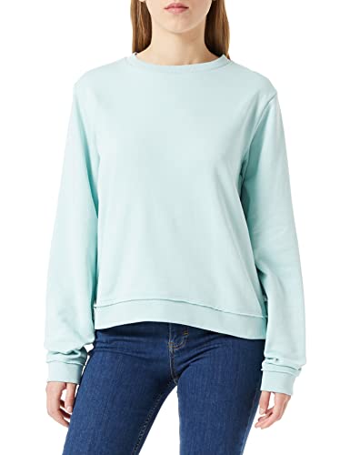 Q/S by s.Oliver Bluza damska, długi rękaw, niebiesko-zielona, S, Niebieski zielony