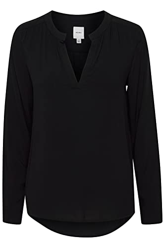 ICHI IHMAIN LS2 LS2 - Bluzka - 20114753, Black (194008), 40