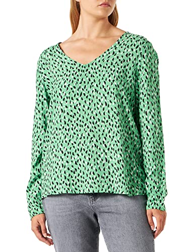 ICHI Damska bluzka IHVERA LS10, 166138/Kelly Green, XS