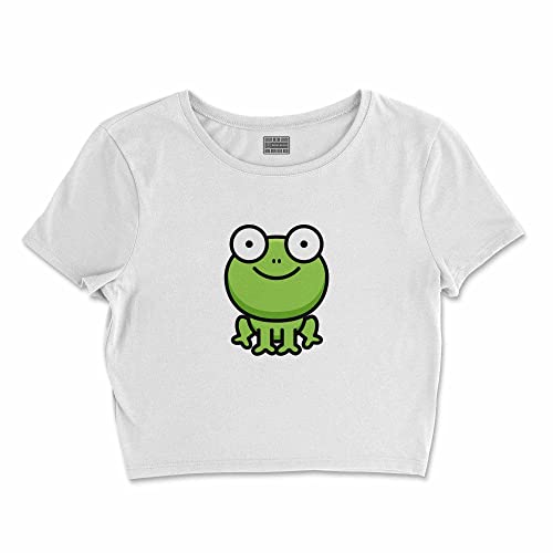 Bona Basics, Koszulka damska z nadrukiem cyfrowym,%100 bawełna, biała, casualowa, topy damskie, rozmiar: XL, biały, XL Krótki