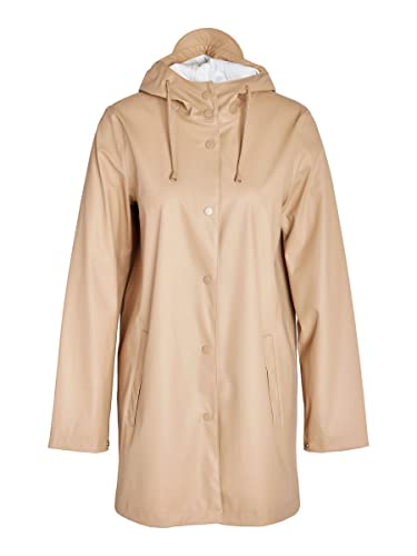 Bestseller A/S Damski płaszcz przeciwdeszczowy NMSKY L/S A-LINE NOOS płaszcz przeciwdeszczowy, Nomad, XS, Nomad, XS