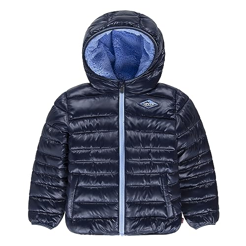 Levi's Kids LVB SHERPA LINED MDWT PUFFER J, Sukienka Blues, 8 Lat