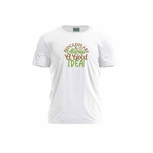 Green Fish, Męski T-shirt z cyfrowym nadrukiem,% 100 bawełna, biały, na co dzień, męski top, rozmiar: L, biały, L