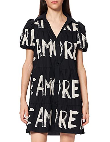 Desigual Damska sukienka Vest_Brixton Rd Casual, czarny, S