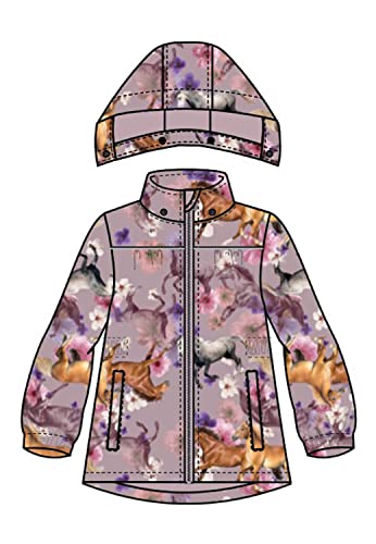 NAME IT NMFALFA08 Jacket Long Horse FO kurtka, Keepsake Lilac, 80, Keepsake Lilac, 80 cm