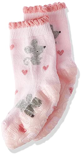 Sterntaler Dziewczęce fli air muizen kapcie skarpetki, różowe, rozmiar 22 EU, Rosa, 22 EU
