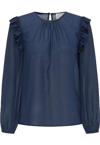 usha Bluzka damska 10115875, granatowa, L, morski, L