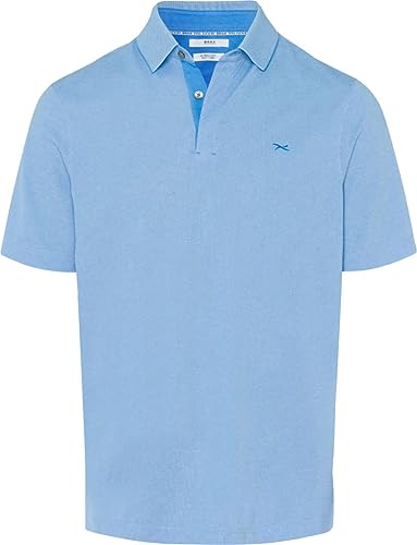 BRAX Męska koszula polo Petter Ultralight Easy Care PIQUÉ, SANTORIN, XL, Santorin, XL
