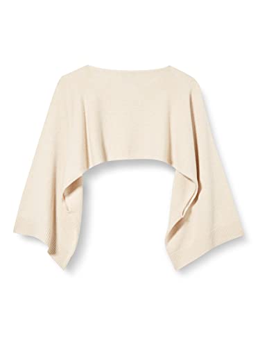 Sisley Damski kardigan na ramiona, Off White 90W, Rozmiar Uniwersalny